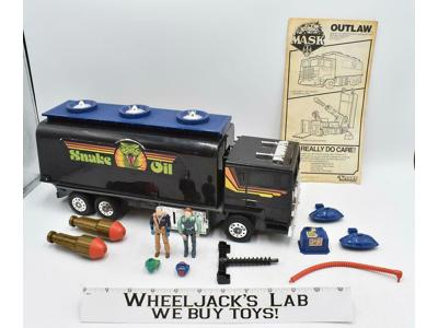 Outlaw Miles Mayhem Hash Gorey 100% Complete 1986 MASK M.A.S.K. Kenner Figure