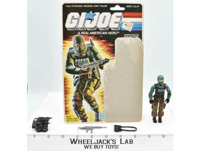 Beach Head V1 100% Complete W CARD 1986 GI Joe Hasbro Vintage Action Figure