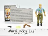 Chuckles #1 V1 100% Complete 1987 GI Joe Hasbro Vintage Action Figure