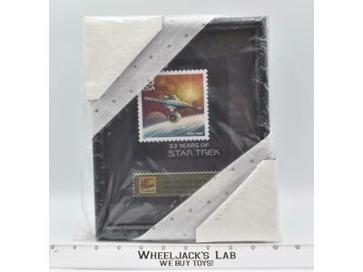 USS Enterprise 1999 USPS Stamp Limited Edition Framed 33 Years of Star Trek