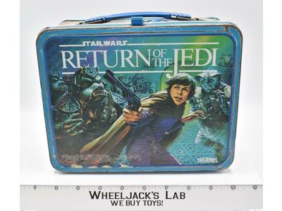 Lunch Tin Tote W/Mug Star Wars Return of the Jedi 1980 Thermos Brand Vintage