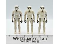 Lot of 3 Imperial Stormtroopers Star Wars 1977 Vintage Kenner Action Figure