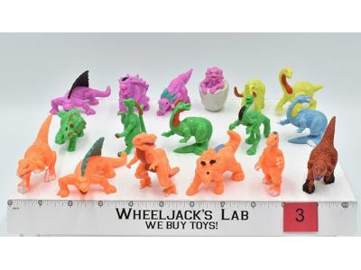 Lot of Dinosaurs #3 Monsters in my Pocket Mattel 1980's Action Figure