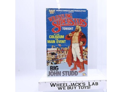 Big John Studd Original Poster 1985 WWF LJN Wrestling Vintage