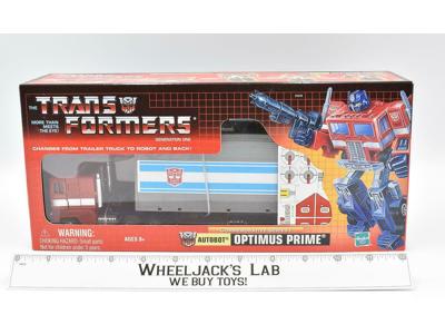 Optimus Prime Commemorative Series 1 MIB Toys R US Ex 2002 G1 Transformers