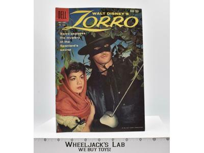 Walt Disney's Zorro 1959 Dell Owned By Henry Calvin Serg. Demetrio Lopez Garcia