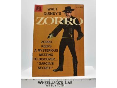 Walt Disney's Zorro 1958 Dell Owned By Henry Calvin Serg. Demetrio Lopez Garcia