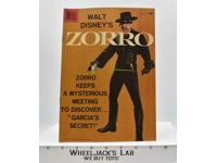 Walt Disney's Zorro 1958 Dell Owned By Henry Calvin Serg. Demetrio Lopez Garcia