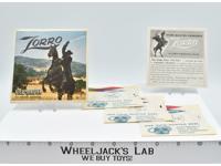 21 Stero Pictures Walt Disney View-Master Pictures Zorro 1958 Sawyer Inc.