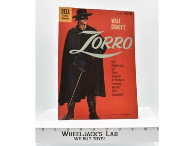 Walt Disney's Zorro 1960 Dell Owned By Henry Calvin Serg. Demetrio Lopez Garcia