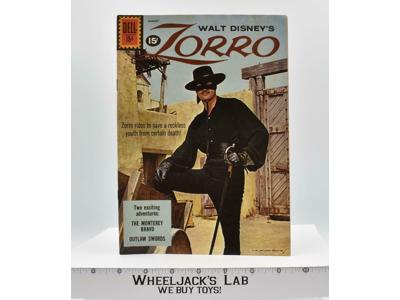 Walt Disney's Zorro 1961 Dell Owned By Henry Calvin Serg. Demetrio Lopez Garcia