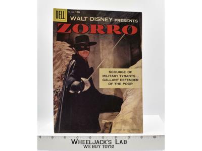 Walt Disney's Zorro 1957 Dell Owned By Henry Calvin Serg. Demetrio Lopez Garcia
