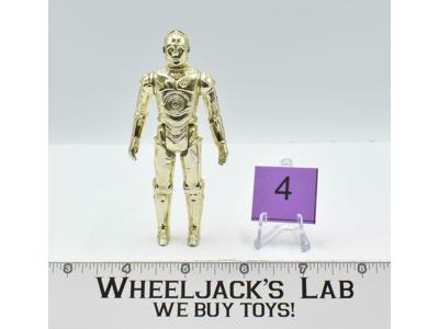 C-3PO #4 100% Complete Star Wars 1977 Kenner Vintage Action Figure No Repro