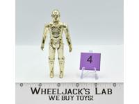 C-3PO #4 100% Complete Star Wars 1977 Kenner Vintage Action Figure No Repro