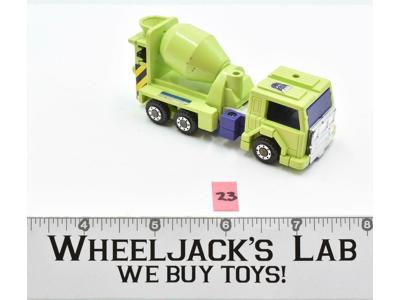 Mixmaster #23 Devastator 1985 Hasbro G1 Transformers Cement Mixer Action Figure