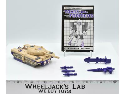Blitzwing 100% Complete Vintage 1985 G1 Transformers Hasbro Action Figure