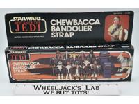 Chewbacca Bandolier Strap W Box ROTJ 1983 Star Wars Vintage Kenner Action Figure