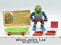 Skateboardin' Mike #1 100% Complete Teenage Mutant Ninja Turtles 1991 Playmates
