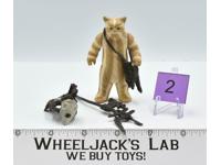 Logray Ewok #2 100% Complete Star Wars ROTJ 1983 Vintage Kenner NO REPRO