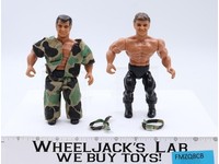 Tag Team Greg Gagne & Curt Henning Gagne's Raiders Remco AWA Wrestling 1985 6"