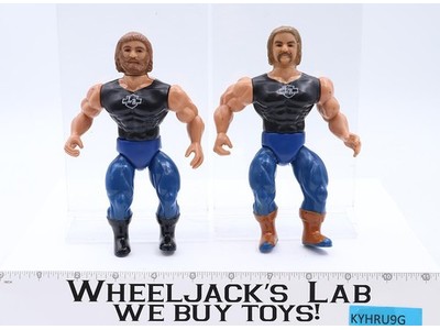Bill & Scott Irwin Long Riders AWA Wrestling 1985 Remco Vintage Action Figures