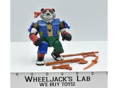 Panda Khan 1990 TMNT Teenage Mutant Ninja Turtle Playmates Vintage Figure