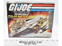 Skimobile Polar Battle Bear W/ Box Complete GI Joe 1983 Action Hasbro Vintage