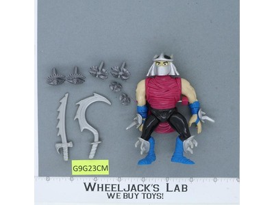 Slice 'N Dice Shredder 100% Complete Wacky Action TMNT 1990 Playmates Vintage