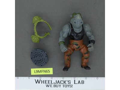 Rocksteady HARD HEAD Teenage Mutant Ninja Turtles TMNT 1988 Playmates Vintage