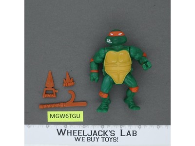 Michaelangelo SOFT HEAD Teenage Mutant Ninja Turtles TMNT 1988 Playmates Vintage