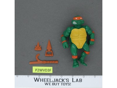 Michaelangelo SOFT HEAD Teenage Mutant Ninja Turtles TMNT 1988 Playmates Vintage