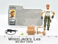 Outback #2 V1 100% Complete ARAH GI Joe Action Figure Vintage 1987 Hasbro
