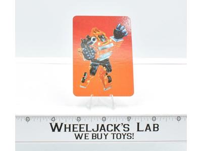 Grapple Card 17 Variant Color Transformers Action Trading Cards 1985 G1