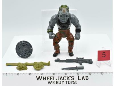 Rocksteady #5 100% Complete Teenage Mutant Ninja Turtles TMNT 1988 Playmates