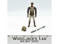 Lando Calrissian Skiff Guard GREEN Helmet 100% Complete Star Wars 1983 Kenner