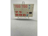 Cobra HISS unused decal sticker sheet GI Joe Vintage ARAH