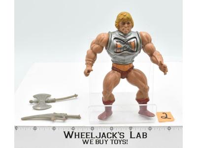 Battle Armor He-Man #2 100% Complete Masters of the Universe Vintage 1984 Mattel