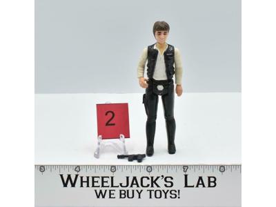 Han Solo Big Head #2 100% Complete Star Wars 1977 Vintage Kenner Figure NO REPRO