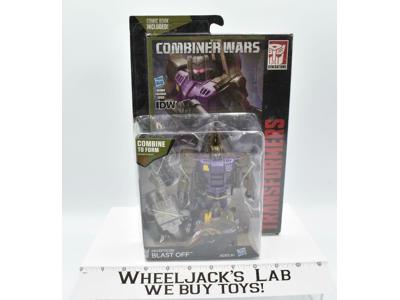 Blast Off Comic Book Included Combiner Wars Transformers Hasbro 2015 MOSC