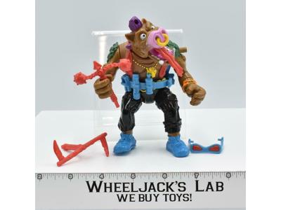 Head Spinnin' Bebop 100% Complete Teenage Mutant Ninja Turtle 1991 Playmates