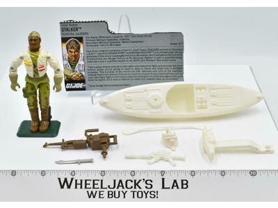 Stalker V2 100% Complete 1989 GI Joe ARAH Vintage Hasbro Action Figure