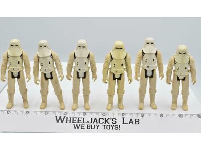 Lot of 6 Imperial Stormtroopers Hoth Star Wars 1977 Vintage Action Figure
