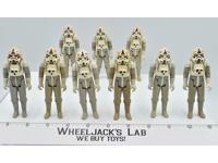 Lot of 9 At-At Drivers Star Wars 1980 Vintage Kenner Action Figure No Repro