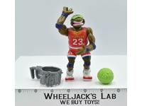 Slam Dunkin' Don 100% Complete 1991 TMNT Teenage Mutant Ninja Turtle Playmates