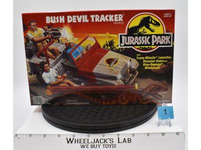 Bush Devil Tracker Vehicle #1 Jurassic Park 1993 Kenner NEW MISB SEALED