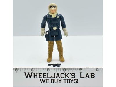 Han Solo Hoth 100% Complete Star Wars ESB 1980 Vintage Kenner Figure NO REPRO