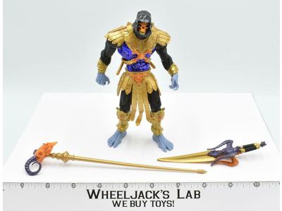 Skeletor Gold Armor 200x Masters of the Universe 2002 Mattel 100% Complete