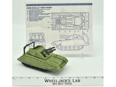 Armadillo 100% Complete 1985 GI Joe ARAH Action Figure Vintage Vehicle