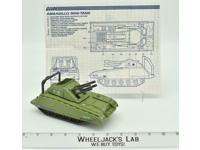 Armadillo 100% Complete 1985 GI Joe ARAH Action Figure Vintage Vehicle