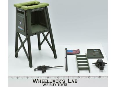 Watch Tower 100% Complete 1984 GI Joe ARAH Hasbro Action Figure Vintage
